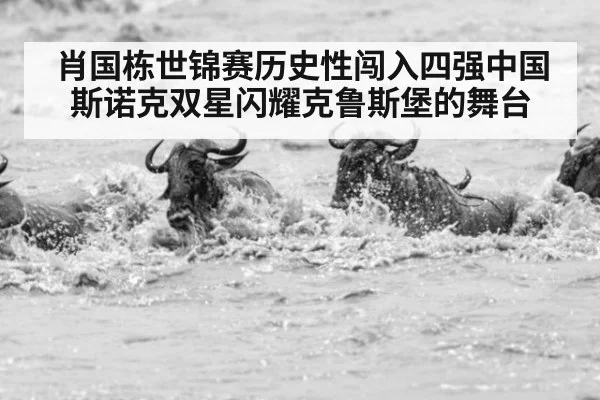 肖国栋世锦赛历史性闯入四强中国斯诺克双星闪耀克鲁斯堡的舞台